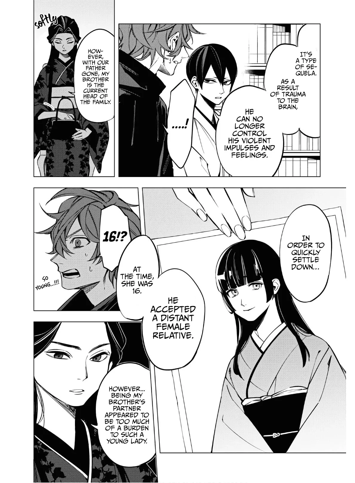 Jigoku Kurayami Hana mo Naki Chapter 4 page 10 - 