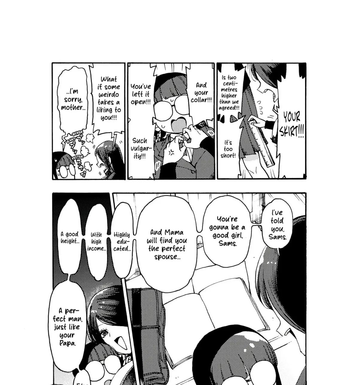 Jimi Megane Iinchou ga Koi no Tame ni Card Game de Kakusei suru Hanashi Chapter 0 page 17 - 