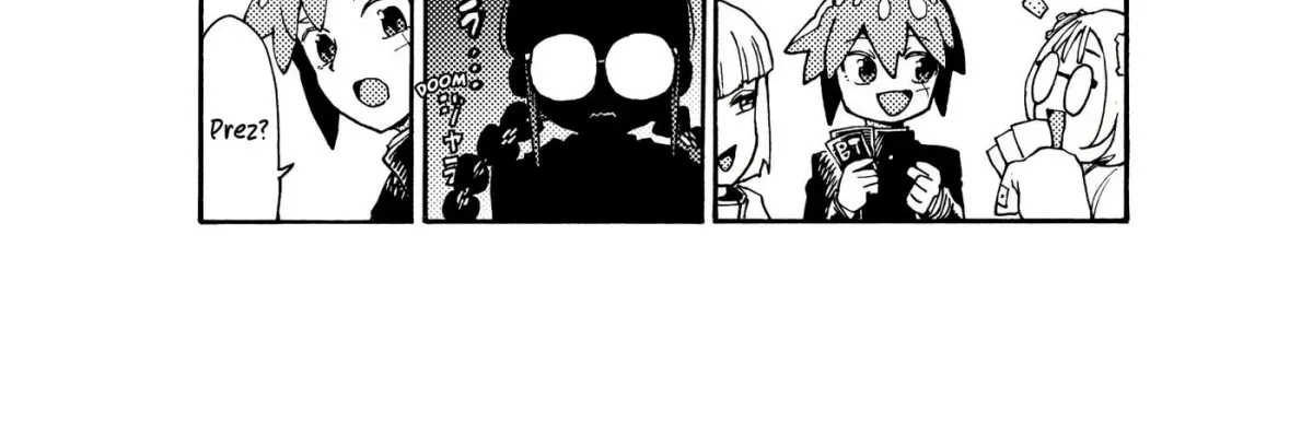 Jimi Megane Iinchou ga Koi no Tame ni Card Game de Kakusei suru Hanashi Chapter 0 page 22 - 