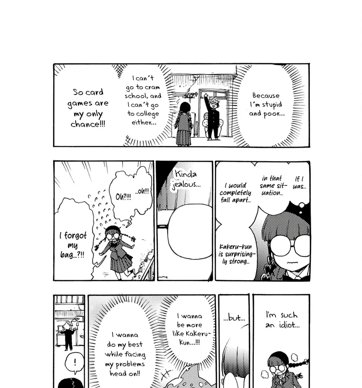Jimi Megane Iinchou ga Koi no Tame ni Card Game de Kakusei suru Hanashi Chapter 0 page 41 - 