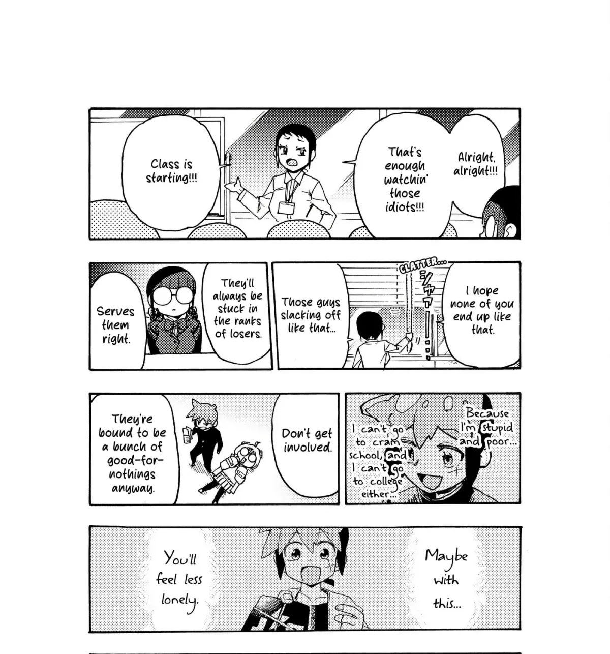 Jimi Megane Iinchou ga Koi no Tame ni Card Game de Kakusei suru Hanashi Chapter 0 page 49 - 