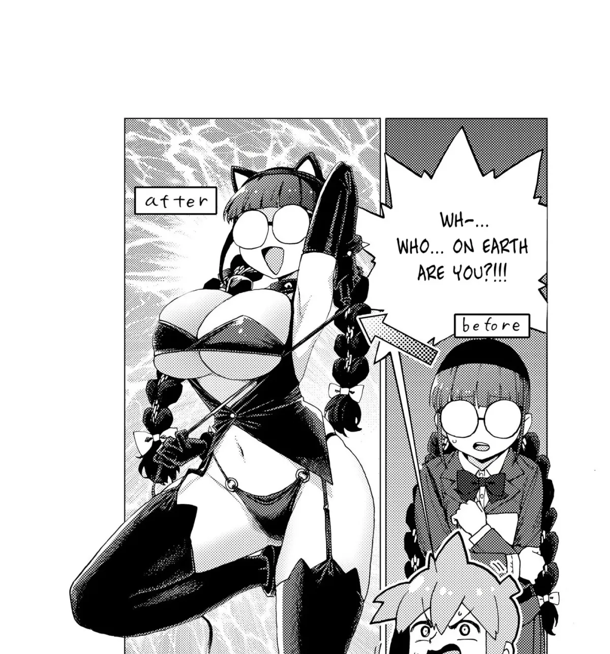Jimi Megane Iinchou ga Koi no Tame ni Card Game de Kakusei suru Hanashi Chapter 0 page 55 - 