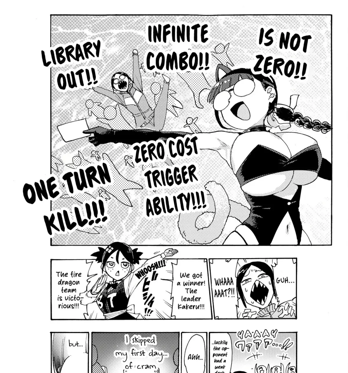 Jimi Megane Iinchou ga Koi no Tame ni Card Game de Kakusei suru Hanashi Chapter 0 page 59 - 