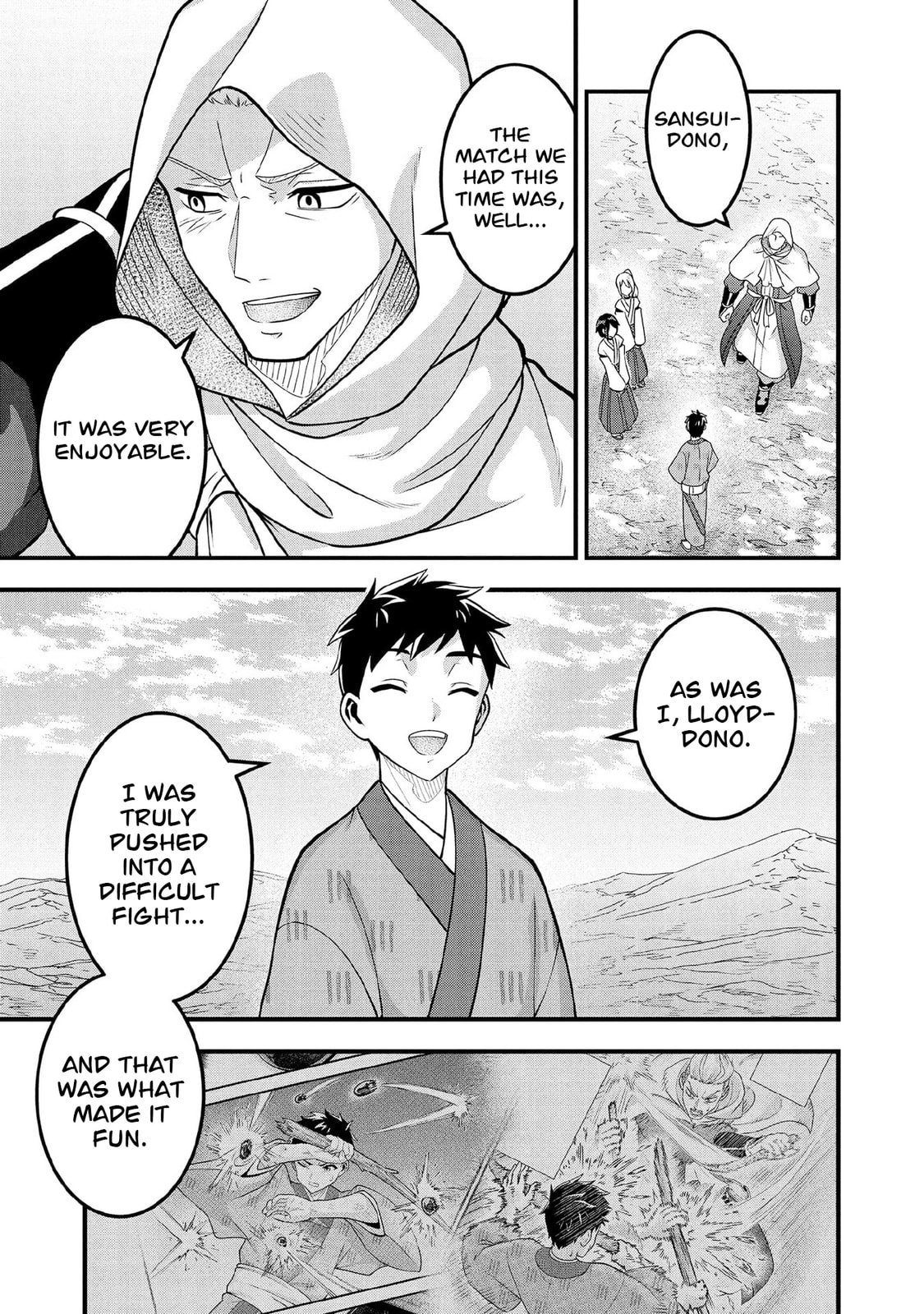 Jimi na Kensei wa Sore Demo Saikyou desu Chapter 100 page 4 - 