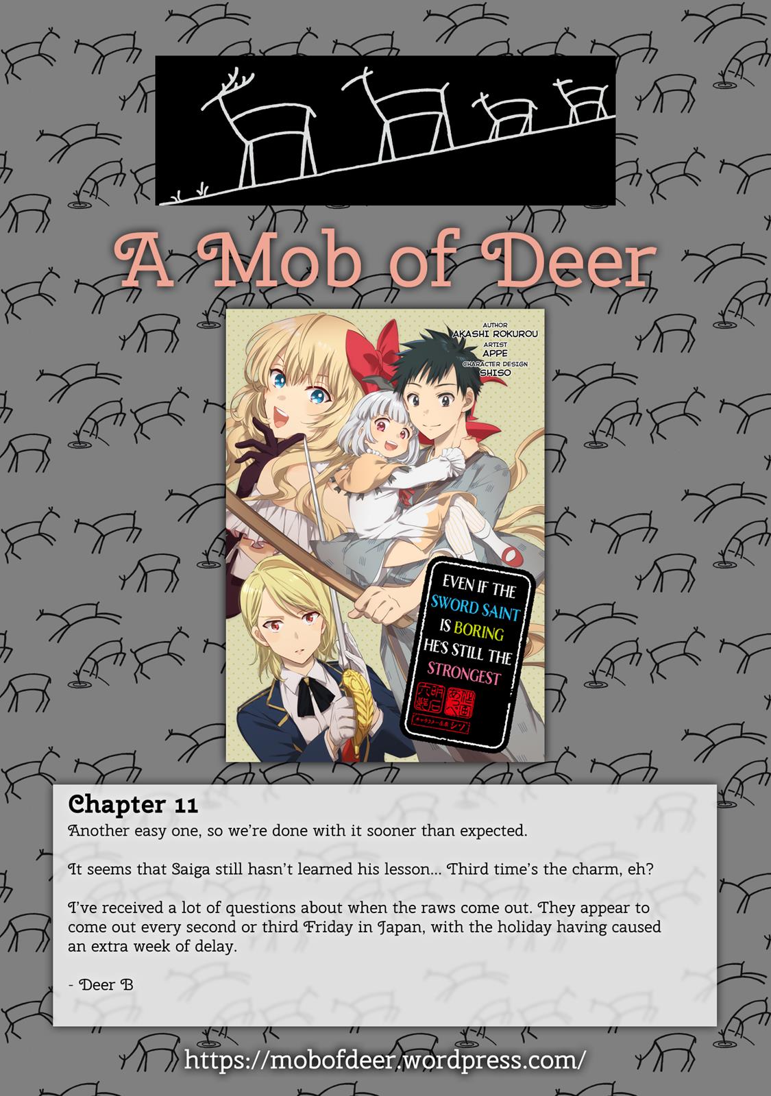 Jimi na Kensei wa Sore Demo Saikyou desu Chapter 11.1 page 1 - 