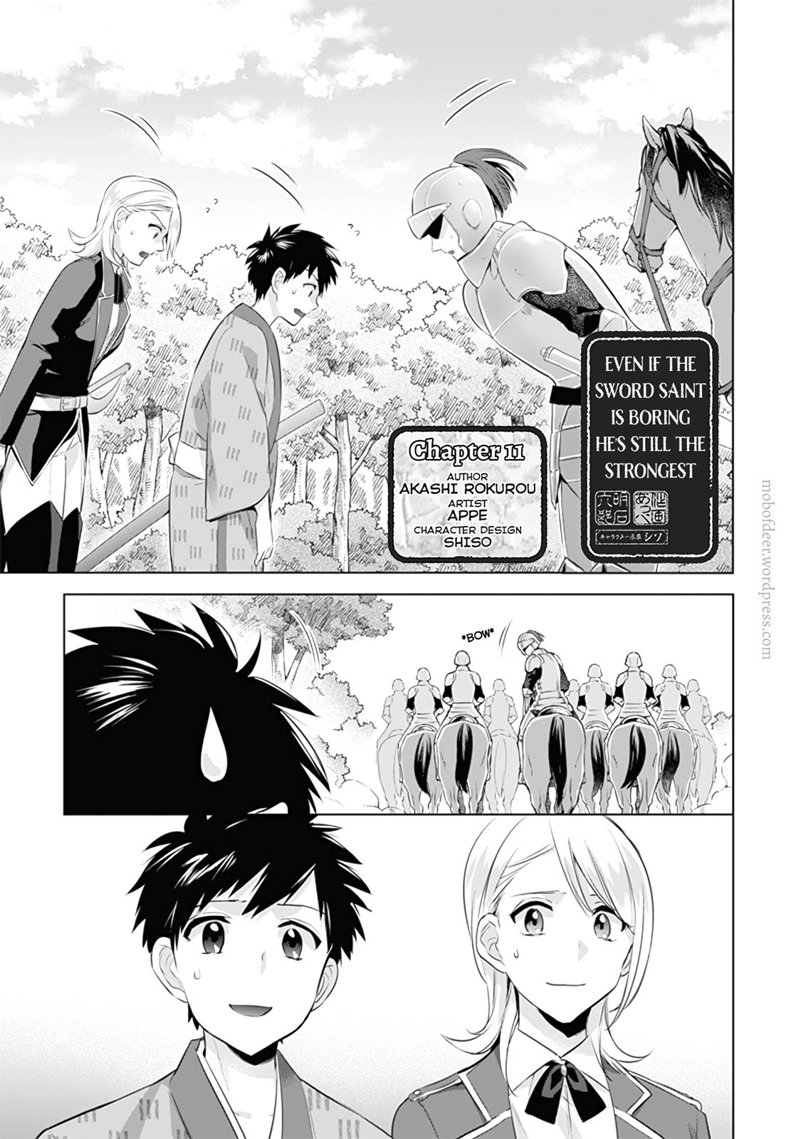 Jimi na Kensei wa Sore Demo Saikyou desu Chapter 11.1 page 2 - 