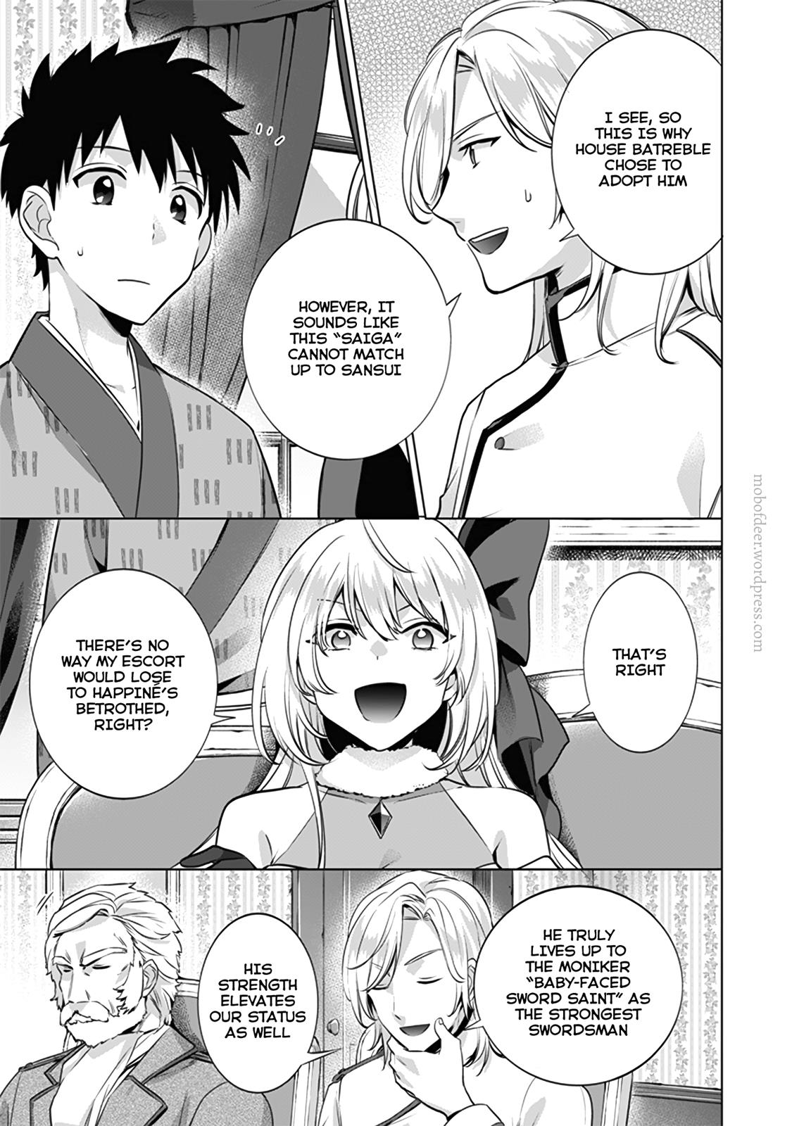 Jimi na Kensei wa Sore Demo Saikyou desu Chapter 11.1 page 8 - 