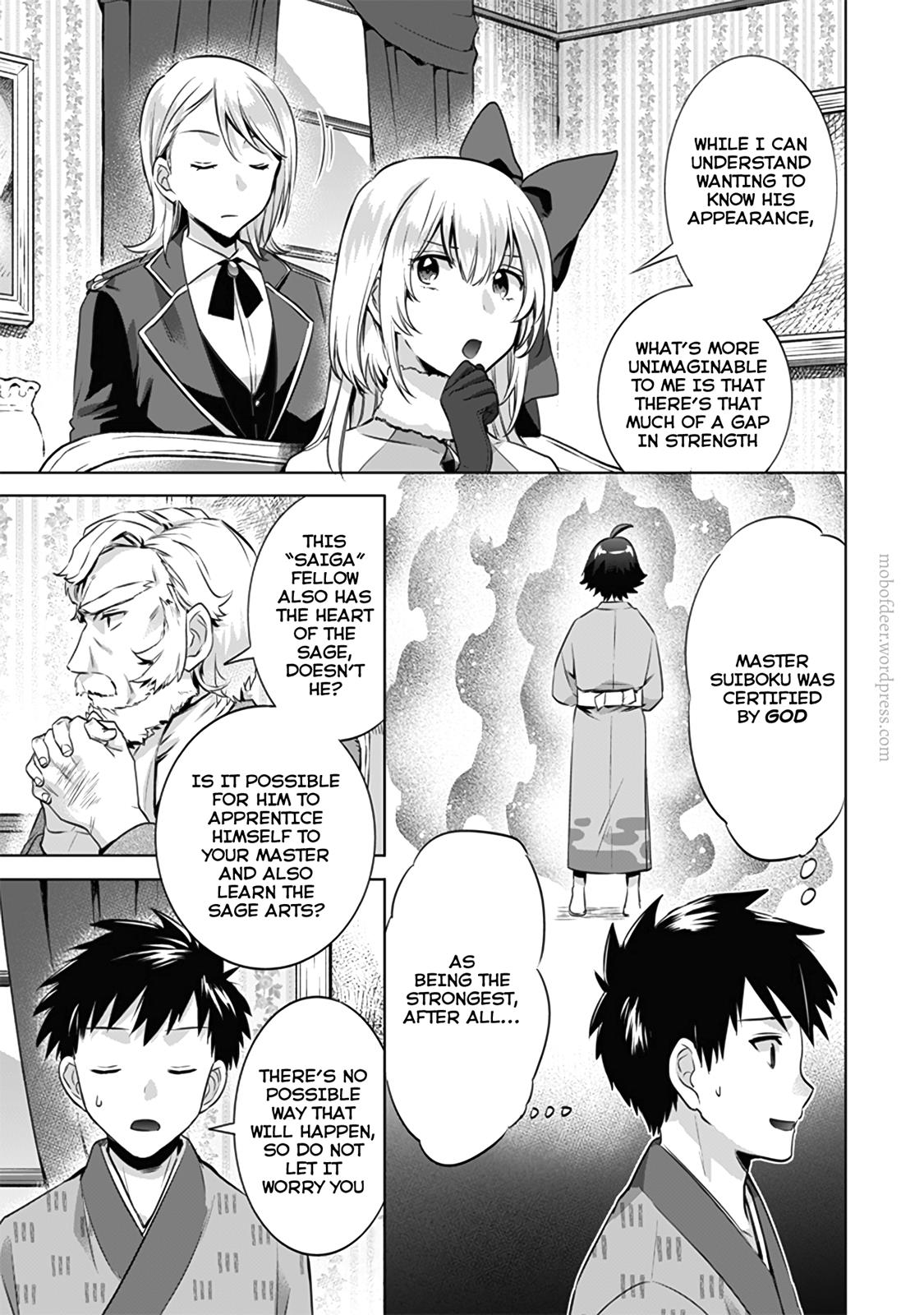 Jimi na Kensei wa Sore Demo Saikyou desu Chapter 11.1 page 10 - 