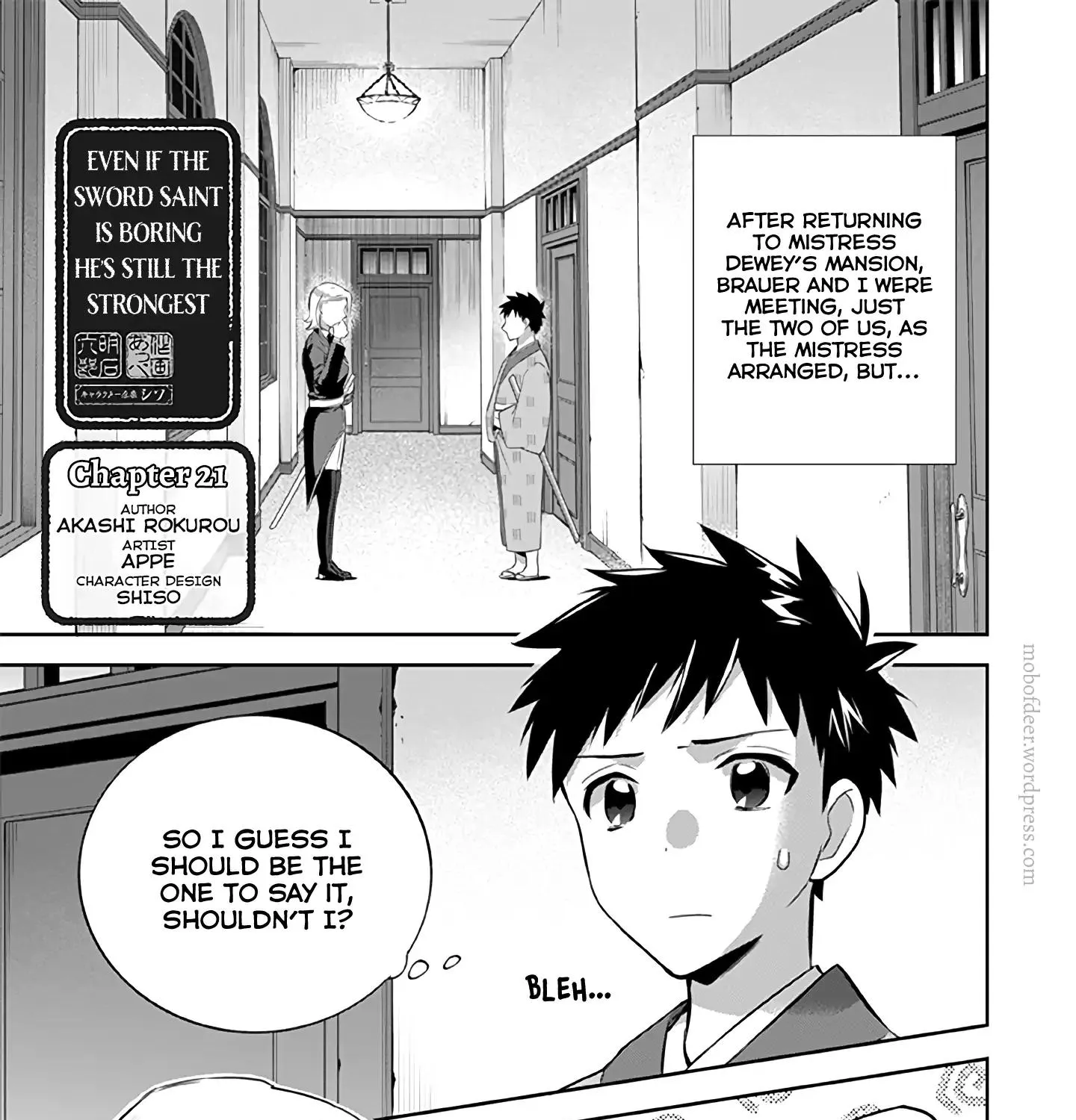 Jimi na Kensei wa Sore Demo Saikyou desu Chapter 21 page 3 - 