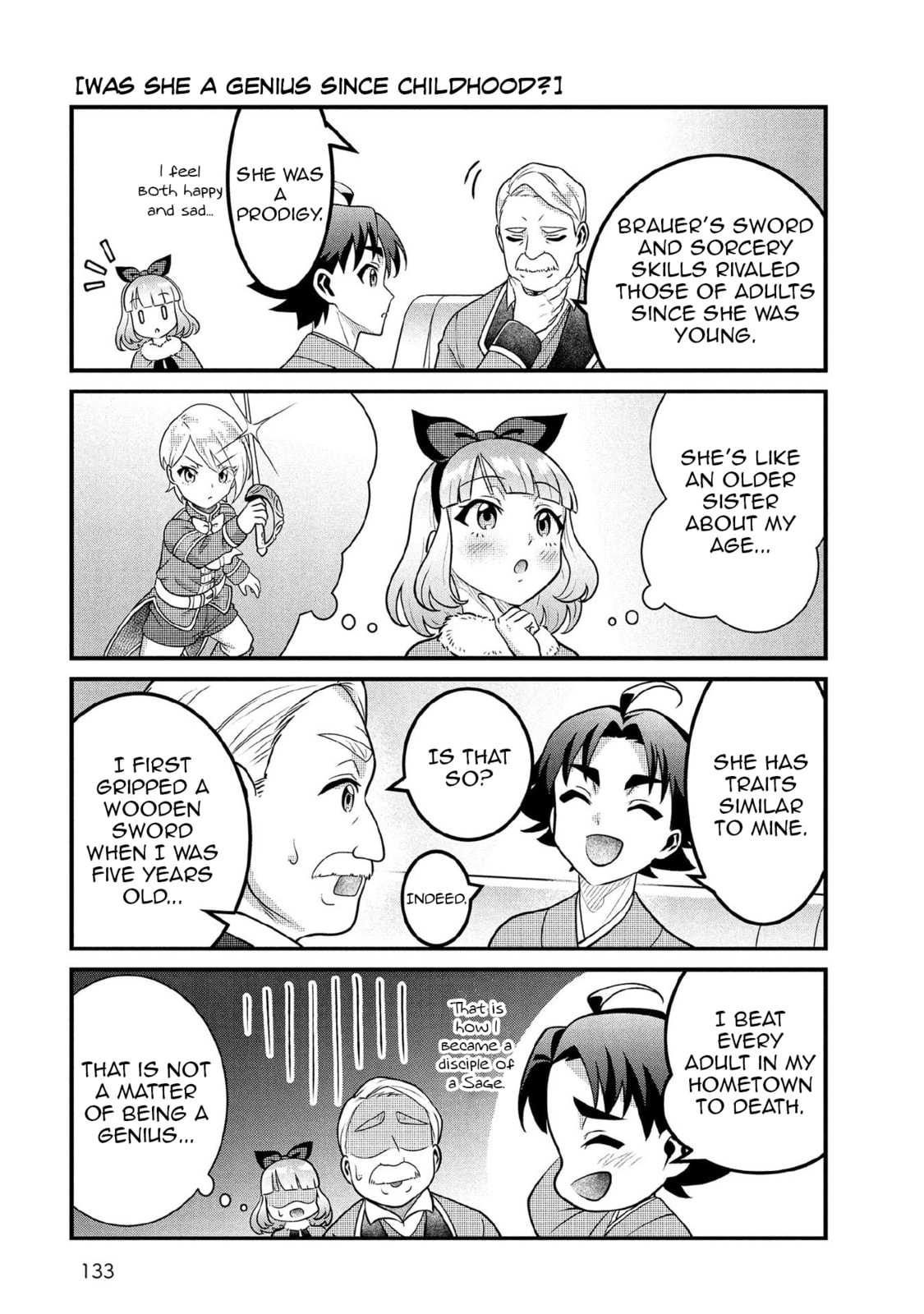 Jimi na Kensei wa Sore Demo Saikyou desu Chapter 91.5 page 3 - 