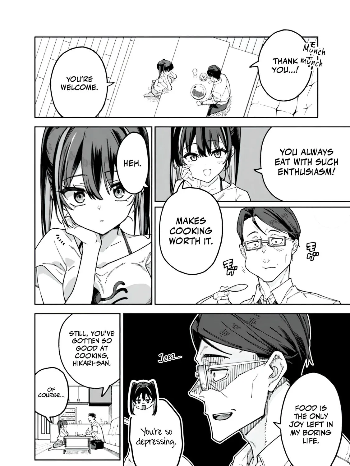 Jimi na Ojisan, Jitsu wa Eiyu Datta. -Jikaku ga Nai mama Muso Shitetara, Mei no Dungeon Haishin de Sarasareteta yo desu Chapter 1.2 page 43 - 