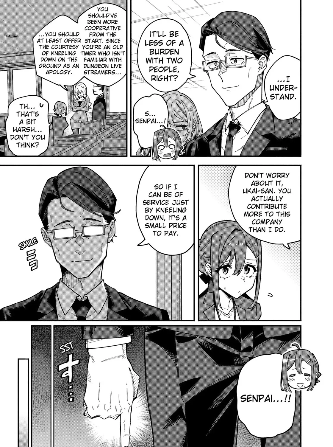Jimi na Ojisan, Jitsu wa Eiyu Datta. -Jikaku ga Nai mama Muso Shitetara, Mei no Dungeon Haishin de Sarasareteta yo desu Chapter 1 page 27 - 