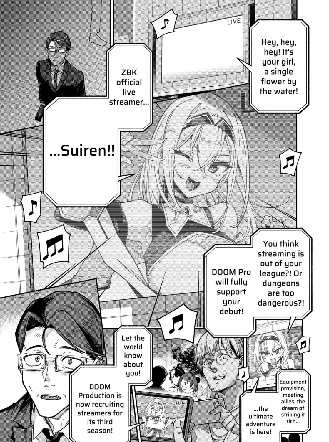 Jimi na Ojisan, Jitsu wa Eiyu Datta. -Jikaku ga Nai mama Muso Shitetara, Mei no Dungeon Haishin de Sarasareteta yo desu Chapter 1 page 31 - 