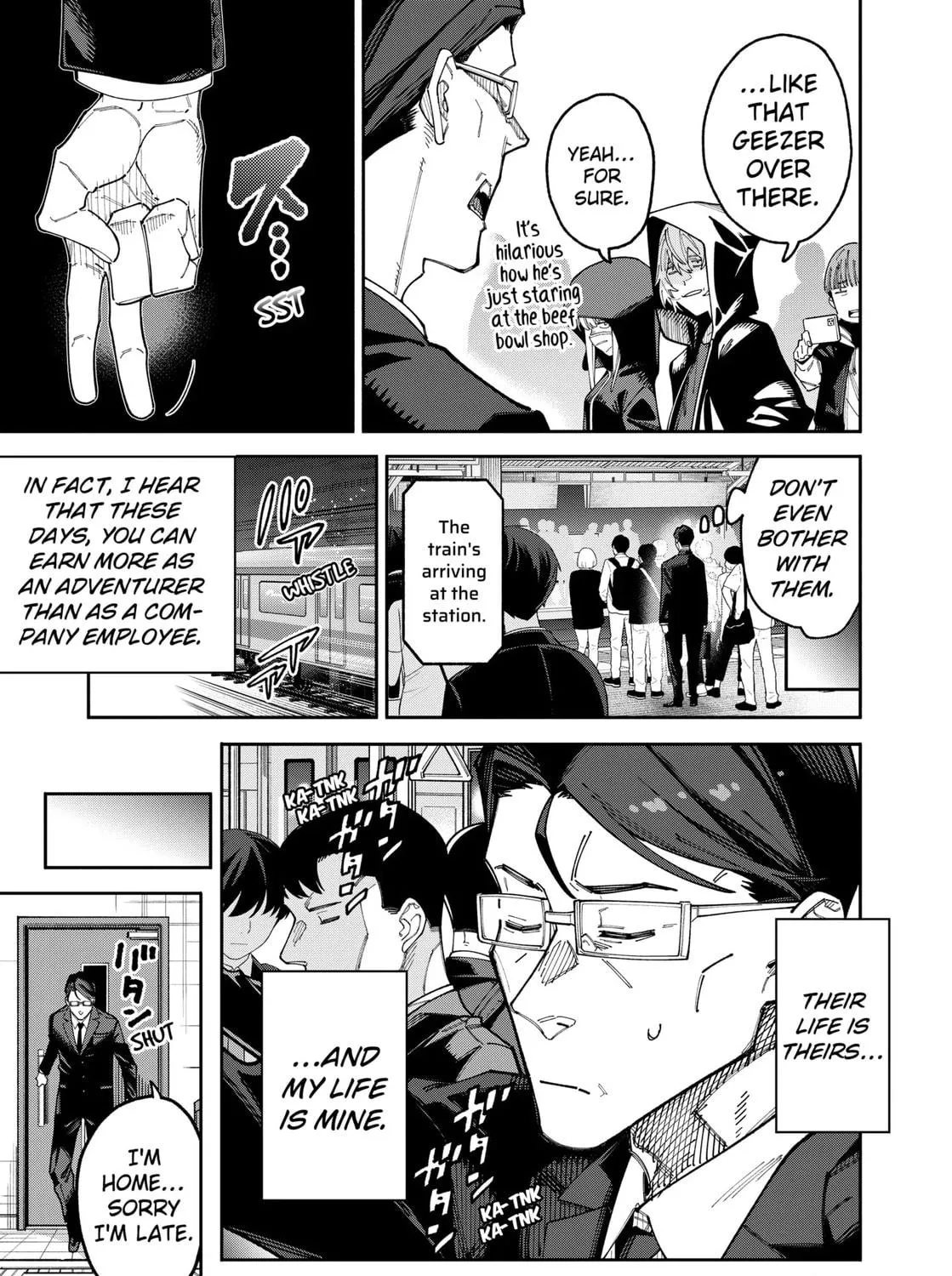 Jimi na Ojisan, Jitsu wa Eiyu Datta. -Jikaku ga Nai mama Muso Shitetara, Mei no Dungeon Haishin de Sarasareteta yo desu Chapter 1 page 35 - 