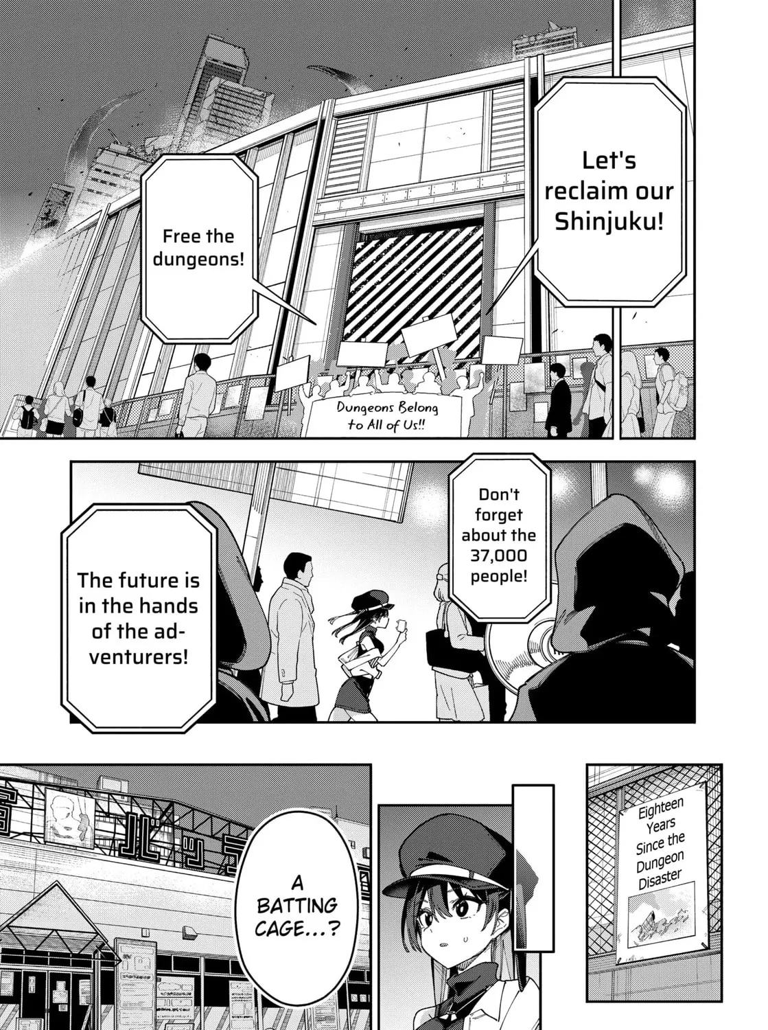 Jimi na Ojisan, Jitsu wa Eiyu Datta. -Jikaku ga Nai mama Muso Shitetara, Mei no Dungeon Haishin de Sarasareteta yo desu Chapter 1 page 55 - 