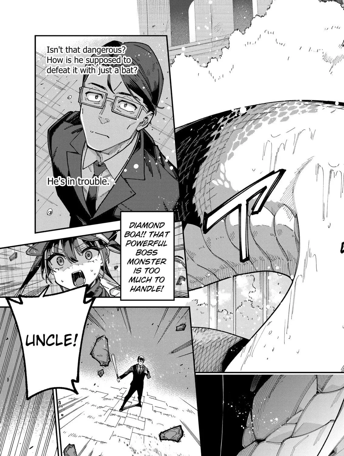 Jimi na Ojisan, Jitsu wa Eiyu Datta. -Jikaku ga Nai mama Muso Shitetara, Mei no Dungeon Haishin de Sarasareteta yo desu Chapter 1 page 83 - 