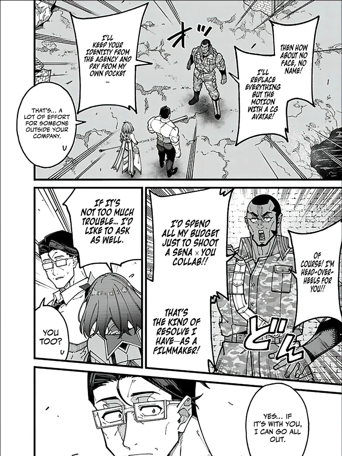 Jimi na Ojisan, Jitsu wa Eiyu Datta. -Jikaku ga Nai mama Muso Shitetara, Mei no Dungeon Haishin de Sarasareteta yo desu Chapter 14 page 13 - 