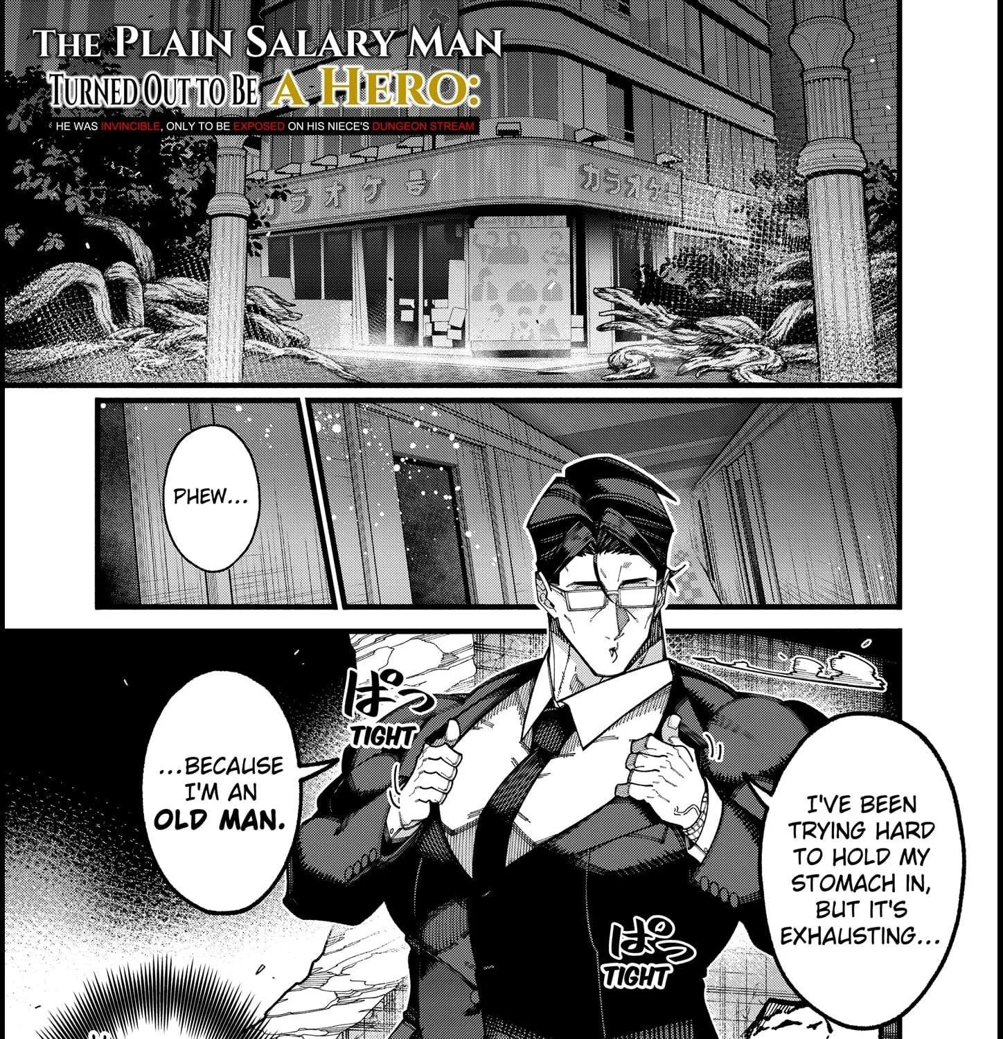 Jimi na Ojisan, Jitsu wa Eiyu Datta. -Jikaku ga Nai mama Muso Shitetara, Mei no Dungeon Haishin de Sarasareteta yo desu Chapter 19 page 1 - 