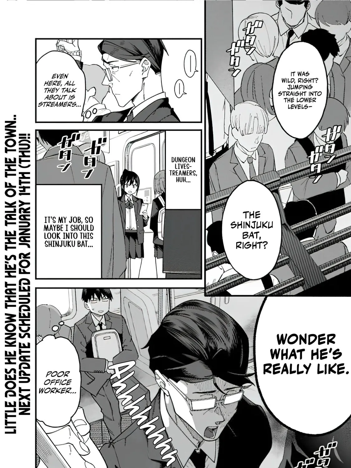 Jimi na Ojisan, Jitsu wa Eiyu Datta. -Jikaku ga Nai mama Muso Shitetara, Mei no Dungeon Haishin de Sarasareteta yo desu Chapter 2 page 45 - 