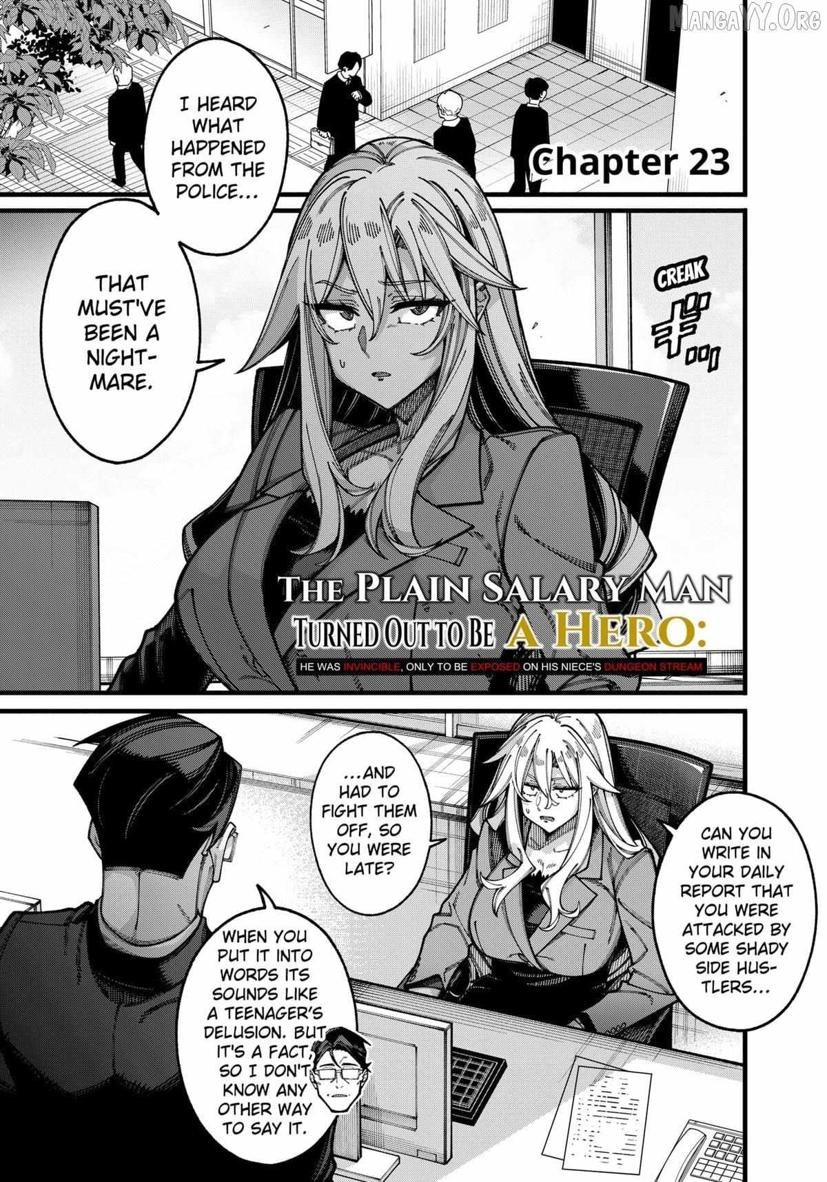 Jimi na Ojisan, Jitsu wa Eiyu Datta. -Jikaku ga Nai mama Muso Shitetara, Mei no Dungeon Haishin de Sarasareteta yo desu Chapter 23 page 2 - 