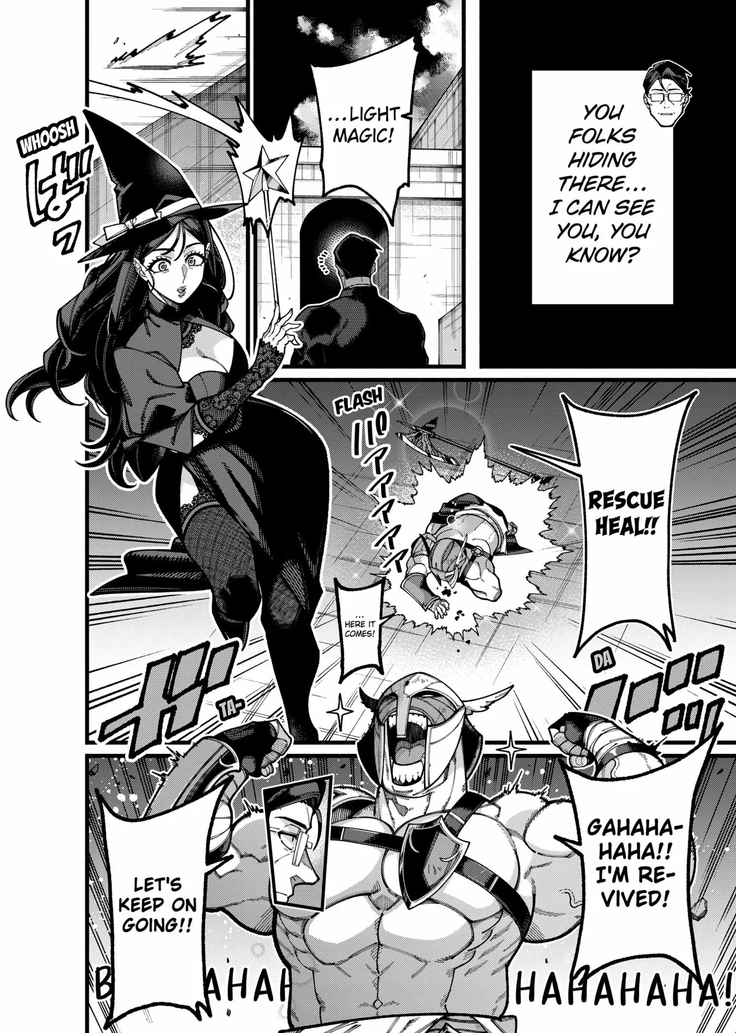 Jimi na Ojisan, Jitsu wa Eiyu Datta. -Jikaku ga Nai mama Muso Shitetara, Mei no Dungeon Haishin de Sarasareteta yo desu Chapter 25 page 2 - 