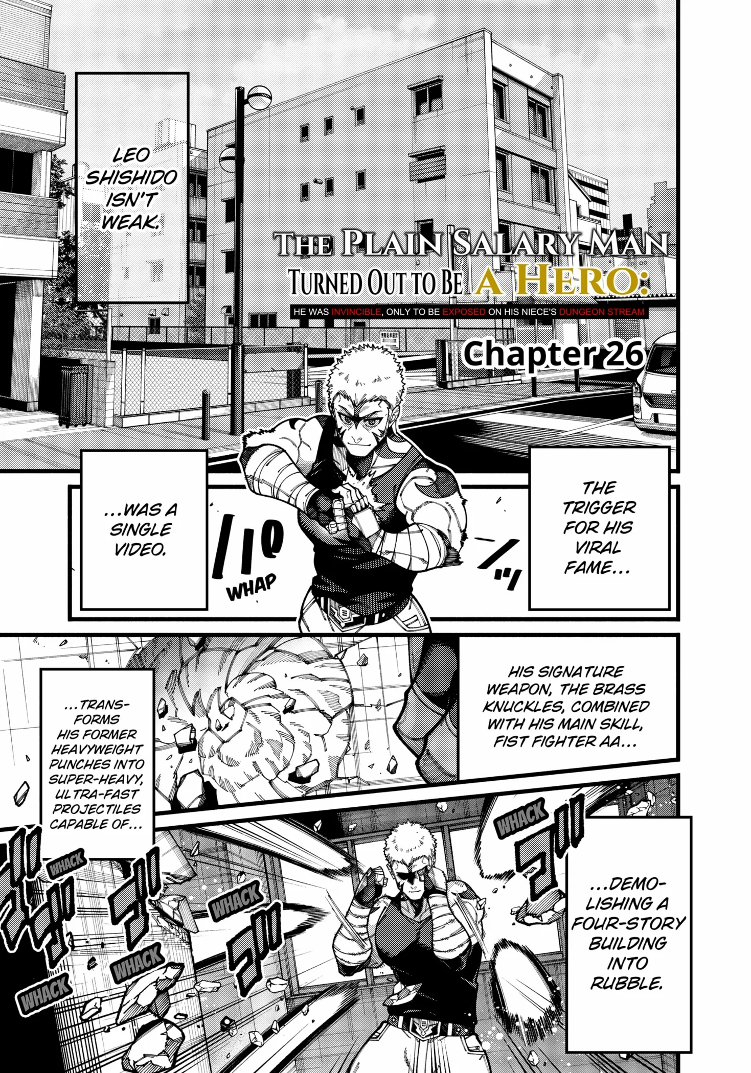 Jimi na Ojisan, Jitsu wa Eiyu Datta. -Jikaku ga Nai mama Muso Shitetara, Mei no Dungeon Haishin de Sarasareteta yo desu Chapter 26 page 1 - 