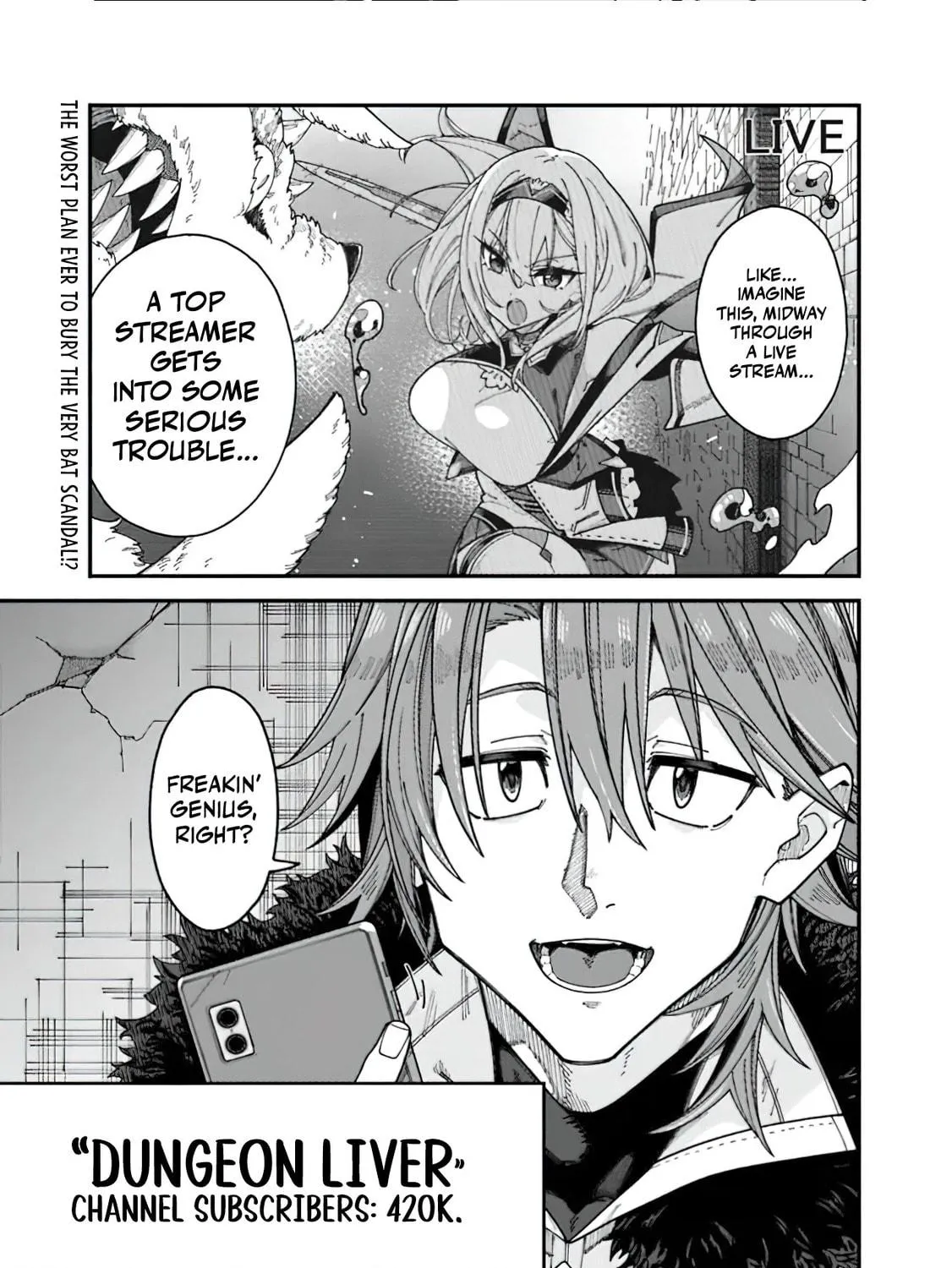 Jimi na Ojisan, Jitsu wa Eiyu Datta. -Jikaku ga Nai mama Muso Shitetara, Mei no Dungeon Haishin de Sarasareteta yo desu Chapter 3 page 35 - 