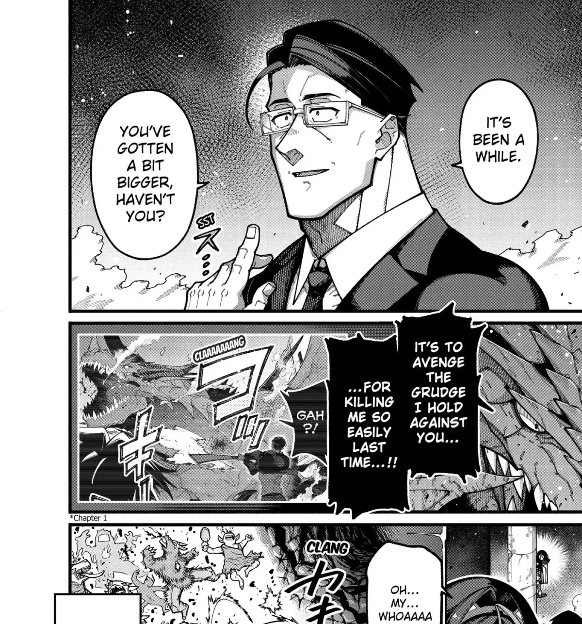 Jimi na Ojisan, Jitsu wa Eiyu Datta. -Jikaku ga Nai mama Muso Shitetara, Mei no Dungeon Haishin de Sarasareteta yo desu Chapter 30 page 3 - 