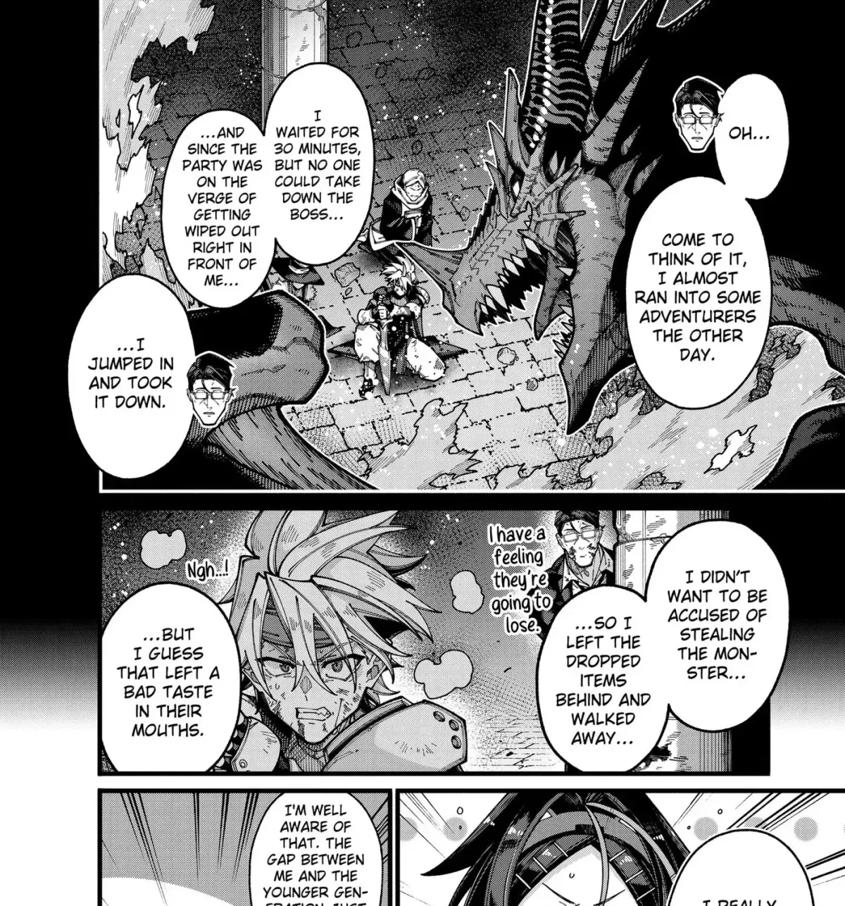 Jimi na Ojisan, Jitsu wa Eiyu Datta. -Jikaku ga Nai mama Muso Shitetara, Mei no Dungeon Haishin de Sarasareteta yo desu Chapter 30 page 23 - 