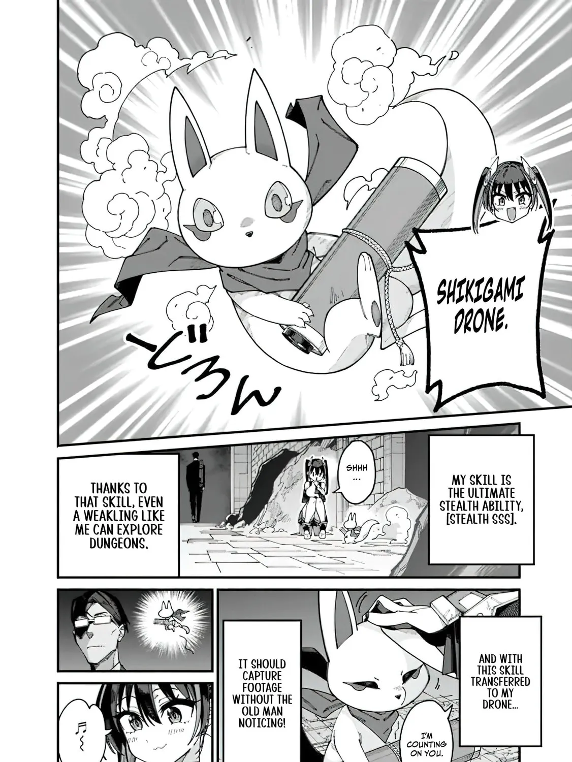 Jimi na Ojisan, Jitsu wa Eiyu Datta. -Jikaku ga Nai mama Muso Shitetara, Mei no Dungeon Haishin de Sarasareteta yo desu Chapter 4 page 13 - 