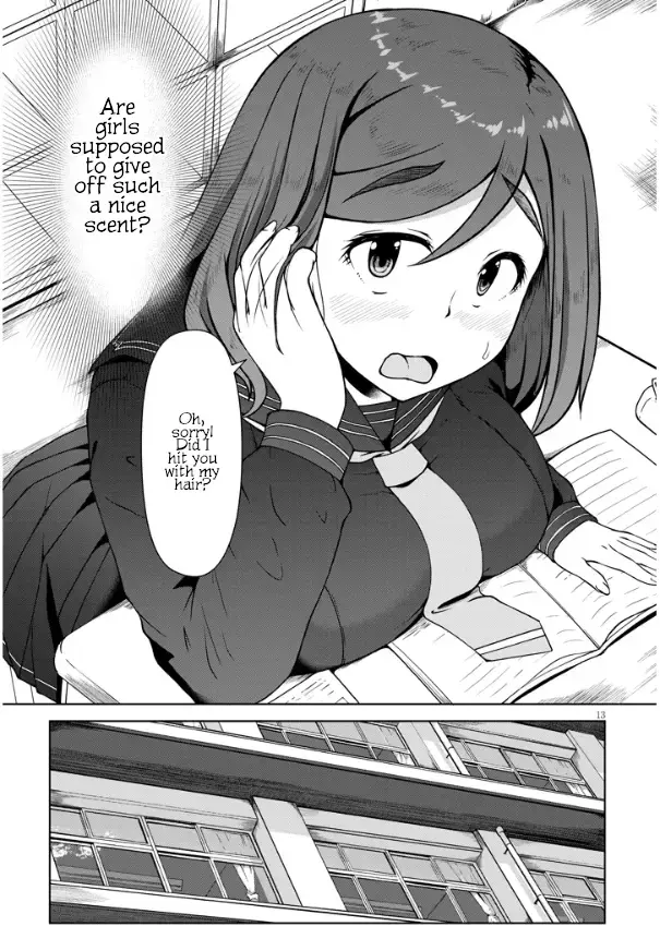 Jimiko na Mitsuba-san ga Boku wo Yuuwaku Suru Chapter 1 page 13 - 