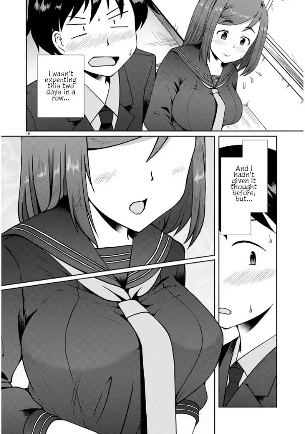 Jimiko na Mitsuba-san ga Boku wo Yuuwaku Suru Chapter 1 page 16 - 