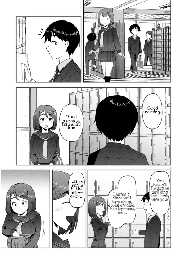 Jimiko na Mitsuba-san ga Boku wo Yuuwaku Suru Chapter 1 page 19 - 