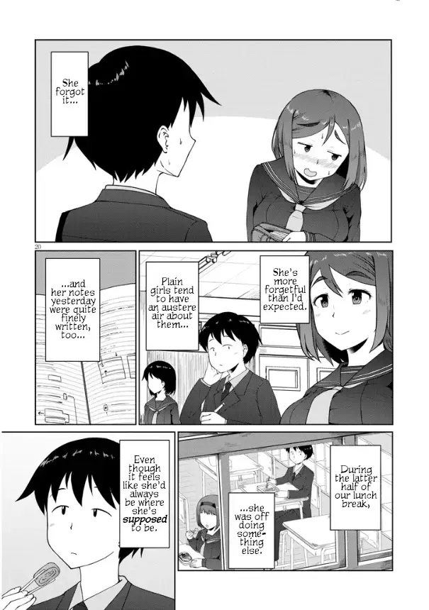 Jimiko na Mitsuba-san ga Boku wo Yuuwaku Suru Chapter 1 page 20 - 