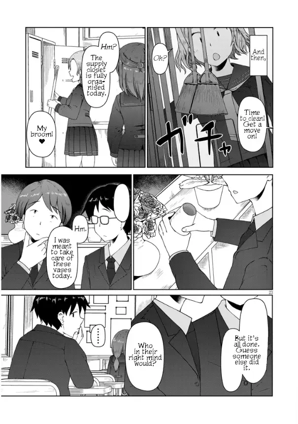 Jimiko na Mitsuba-san ga Boku wo Yuuwaku Suru Chapter 1 page 23 - 