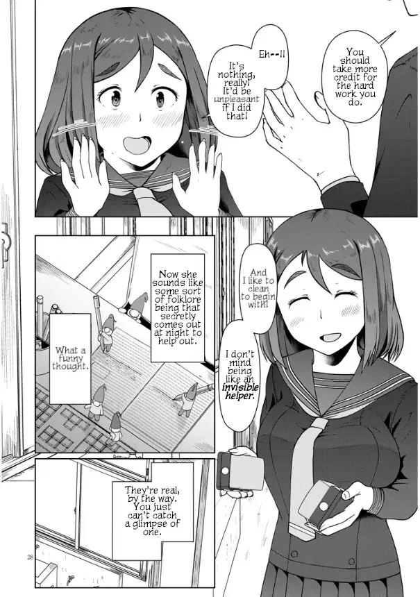 Jimiko na Mitsuba-san ga Boku wo Yuuwaku Suru Chapter 1 page 28 - 