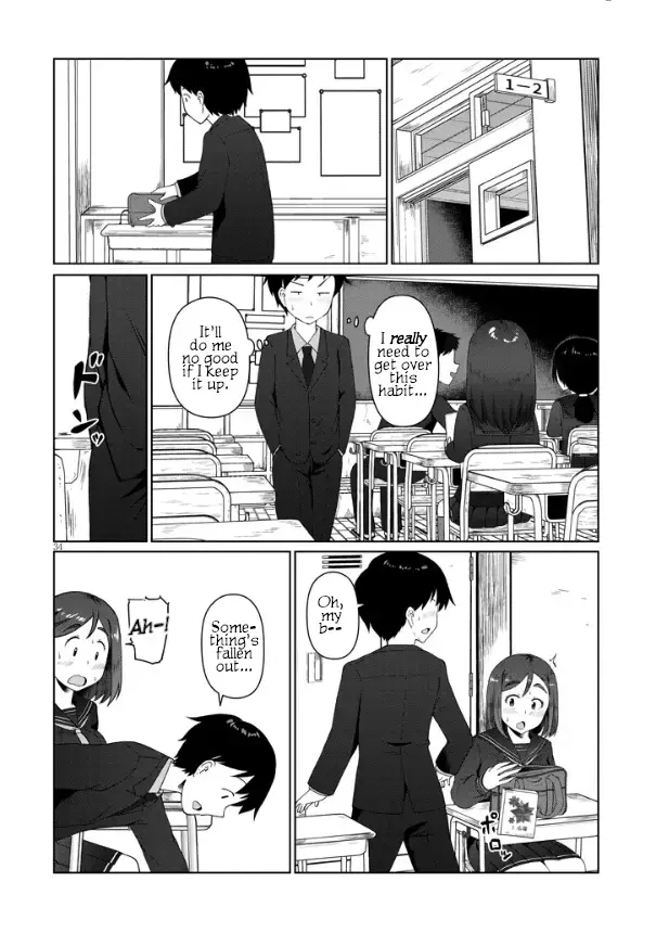 Jimiko na Mitsuba-san ga Boku wo Yuuwaku Suru Chapter 1 page 34 - 