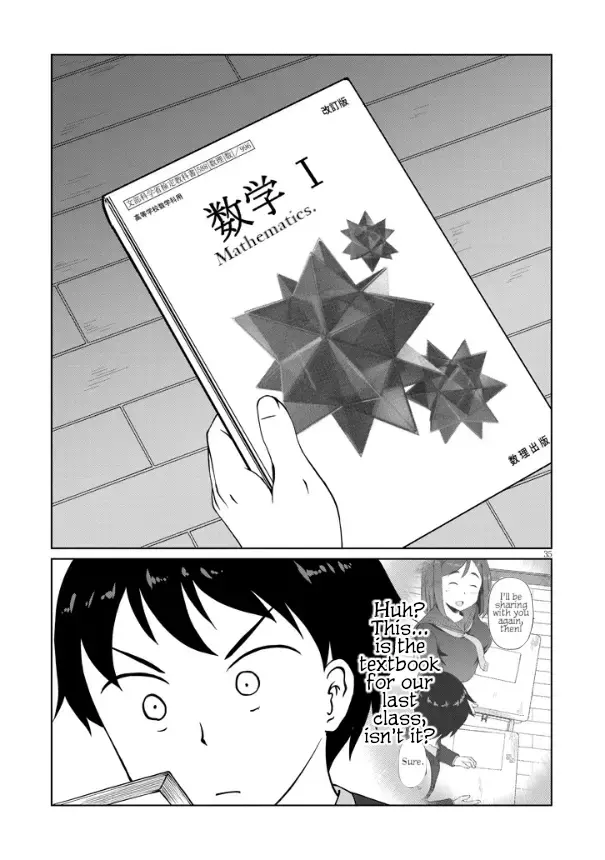 Jimiko na Mitsuba-san ga Boku wo Yuuwaku Suru Chapter 1 page 35 - 