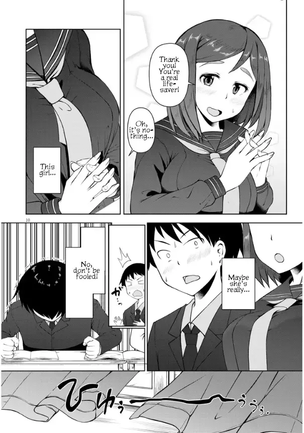Jimiko na Mitsuba-san ga Boku wo Yuuwaku Suru Chapter 1 page 10 - 