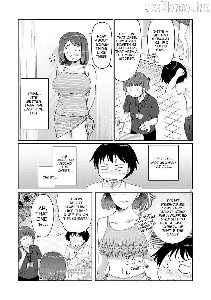 Jimiko na Mitsuba-san ga Boku wo Yuuwaku Suru Chapter 10 page 22 - 