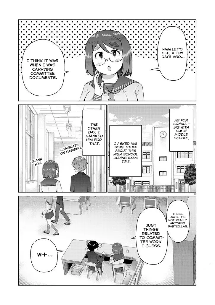 Jimiko na Mitsuba-san ga Boku wo Yuuwaku Suru Chapter 13 page 12 - 
