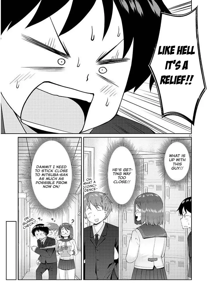 Jimiko na Mitsuba-san ga Boku wo Yuuwaku Suru Chapter 13 page 14 - 