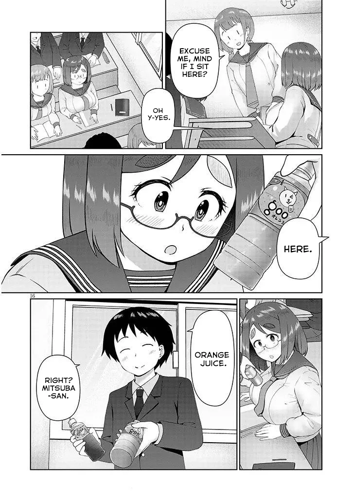 Jimiko na Mitsuba-san ga Boku wo Yuuwaku Suru Chapter 13 page 17 - 