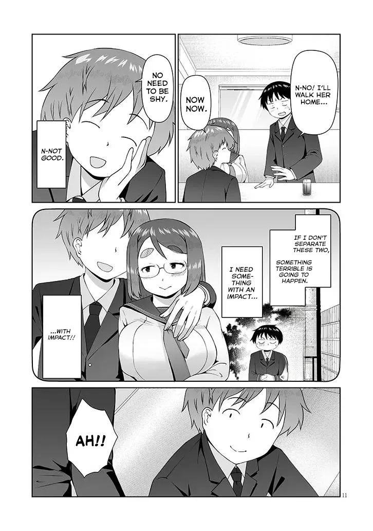 Jimiko na Mitsuba-san ga Boku wo Yuuwaku Suru Chapter 14 page 12 - 