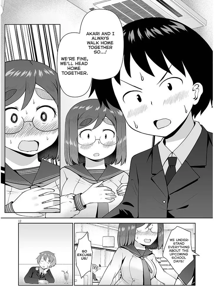 Jimiko na Mitsuba-san ga Boku wo Yuuwaku Suru Chapter 14 page 13 - 