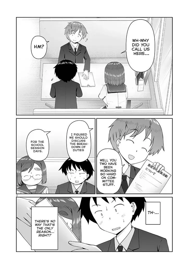 Jimiko na Mitsuba-san ga Boku wo Yuuwaku Suru Chapter 14 page 3 - 