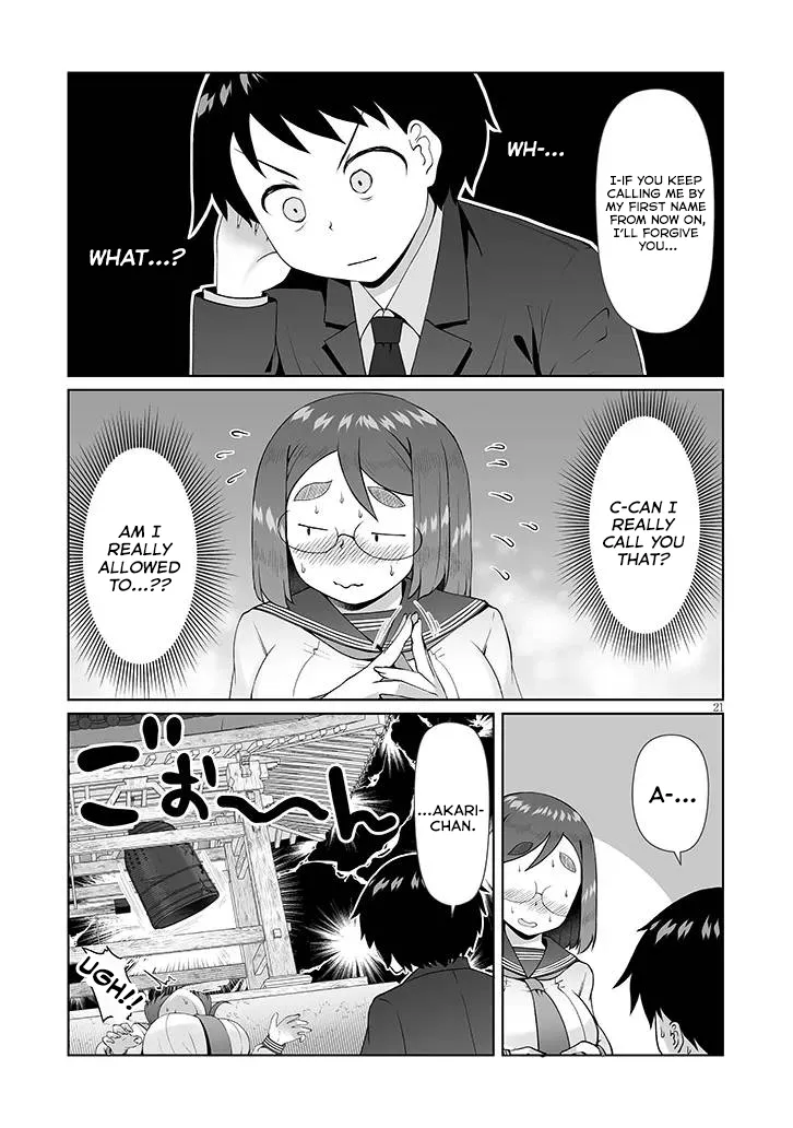Jimiko na Mitsuba-san ga Boku wo Yuuwaku Suru Chapter 14 page 22 - 