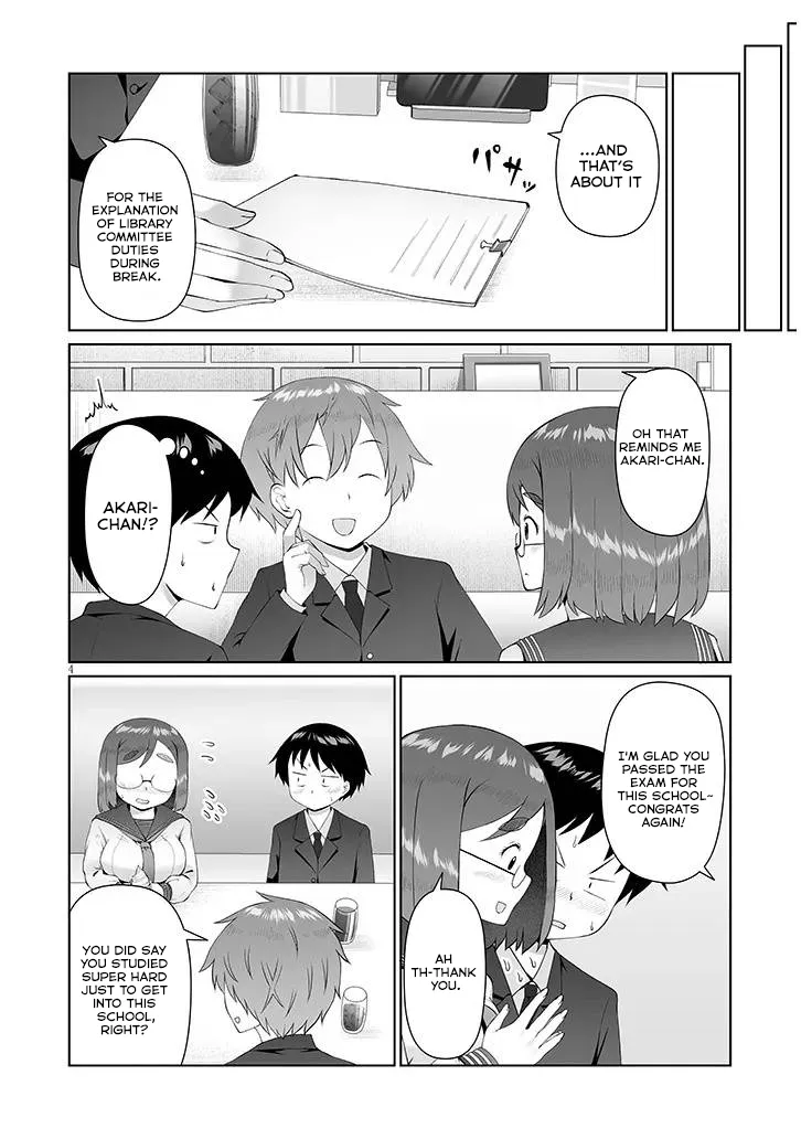 Jimiko na Mitsuba-san ga Boku wo Yuuwaku Suru Chapter 14 page 5 - 