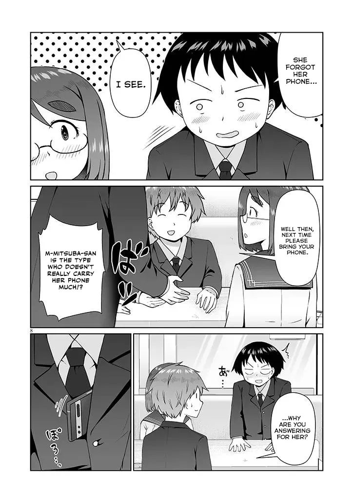 Jimiko na Mitsuba-san ga Boku wo Yuuwaku Suru Chapter 14 page 9 - 