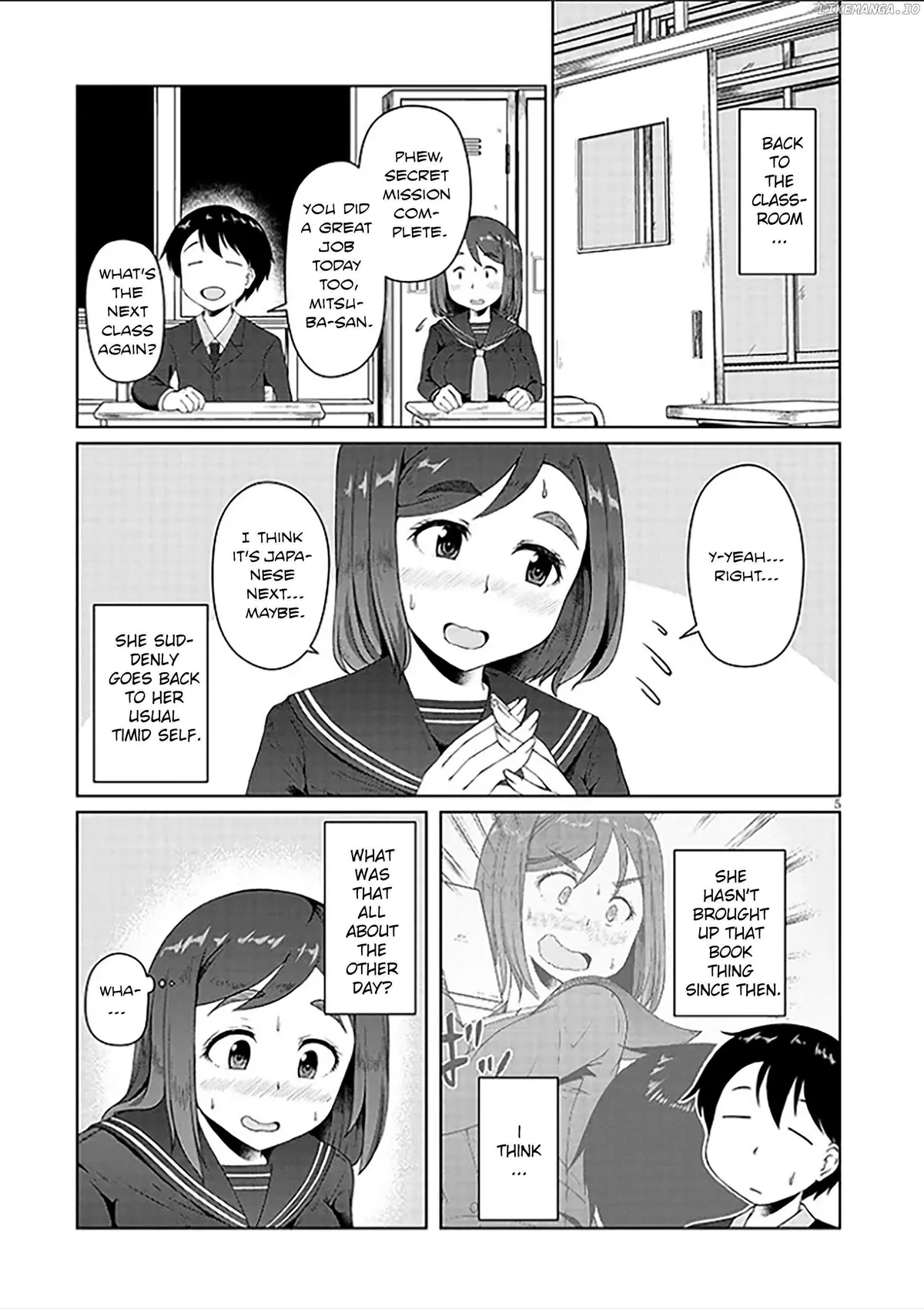 Jimiko na Mitsuba-san ga Boku wo Yuuwaku Suru Chapter 2 page 5 - 